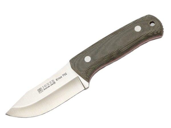 Joker Erizo TS2 CV142 Green Canvas Micarta, Böhler N695