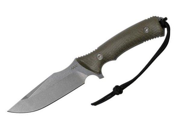 ANV M311 Spelter – Stonewash, Kydex Black, Micarta Olive kés