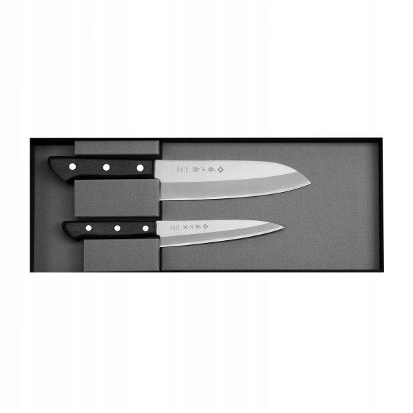Tojiro Basic VG10 japán késkészlet – Santoku 17 cm, Petty 13,5 cm