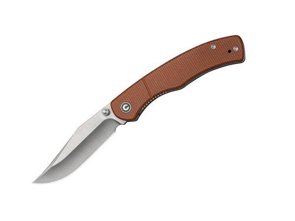 Civivi Clingman C23065-3 – Brown Canvas Micarta Nitro-V zsebkés