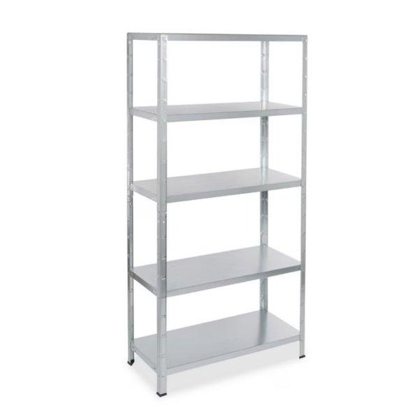 Intenso horganyzott acél polc- 150 x 75 x 30 cm (5 polc) 