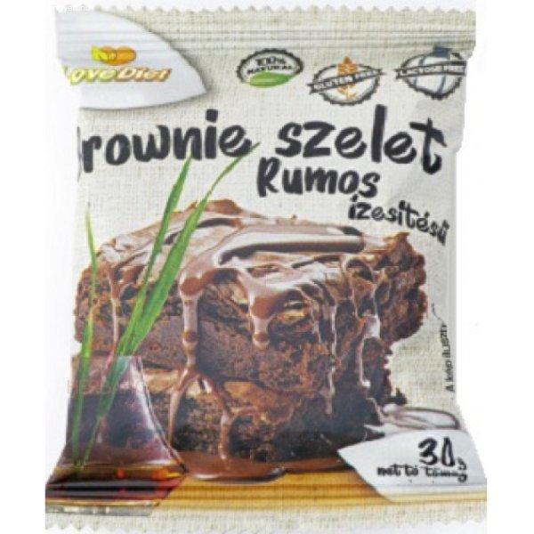 LOVE DIET BROWNIE RUM 30G