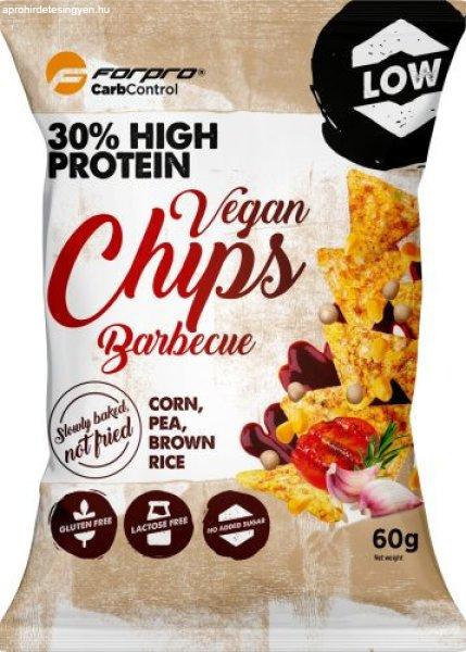 FORPRO PROTEIN CHIPS BARBECUE VEGÁN 60G