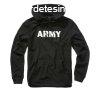 Brandit Hoodie Army, fekete