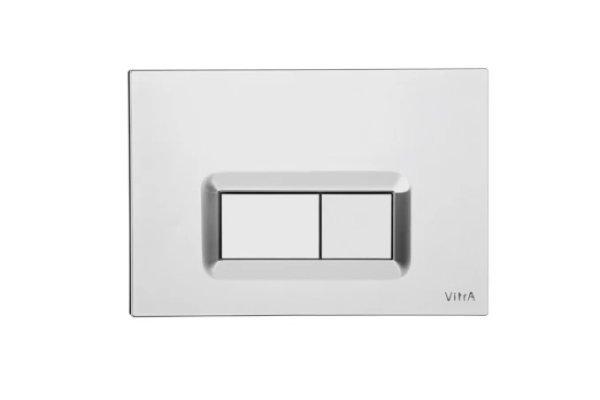 VITRA WC nyomólap, króm