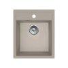 MILO ALPHA grnit mosogat 43,5x51,5 cm, Pure sand, szifonna