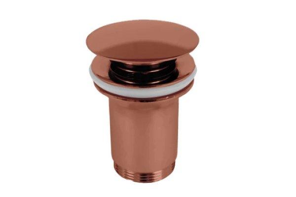 Pop-up leeresztő COPEN 5/4", kör alakú, rose gold