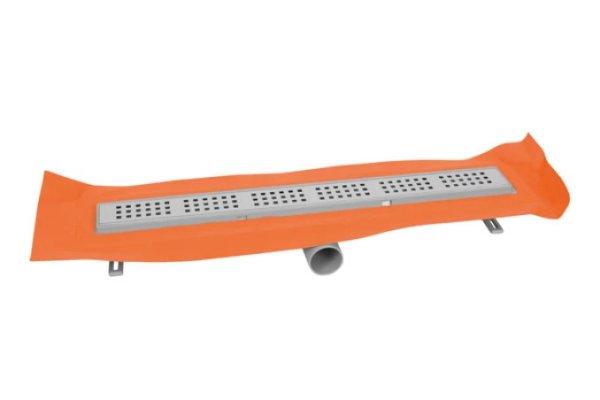 MESATEKNIK QUADRO zuhanyfolyóka 800 mm szigeteléssel