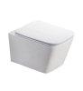 PIANO fali WC rimless kivitelben, soft-close duroplast WC-l