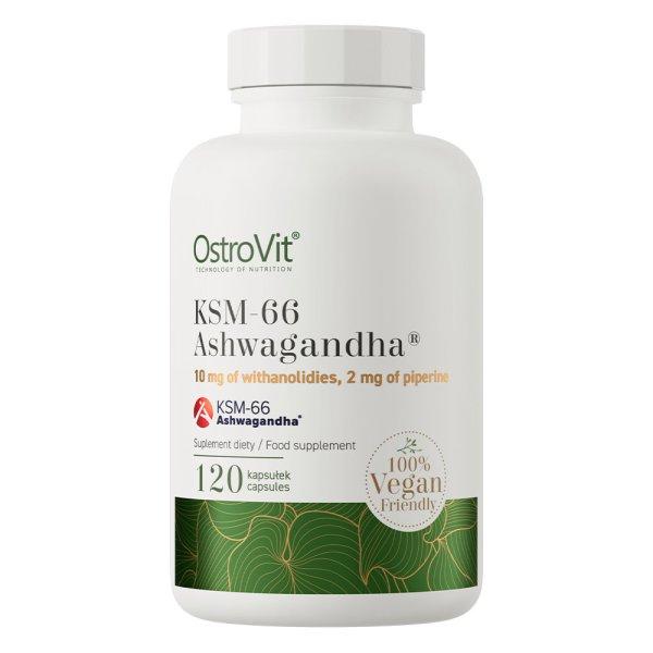 OstroVit KSM-66 Ashwagandha VEGE 120 Kapszula