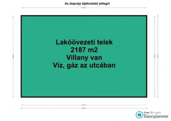 Lakóövezeti telek Domaszéken!