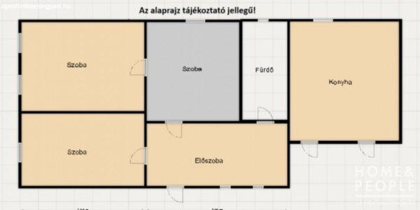 Eladó 91 nm-es Felújítandó Családi ház Békéssámson   
