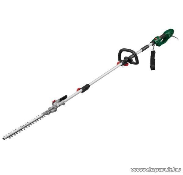(BONTOTT / 485156) ParkSide PEHSL 710 A1 Hosszú teleszkópos nyelű elektromos
magassági sövényvágó / sövénynyíró, 710W (41 cm vágóhosszúság)