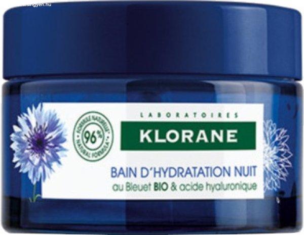 Klorane Éjszakai hidratáló bőrbalzsam hialuronsavval Bio Imola 50 ml
