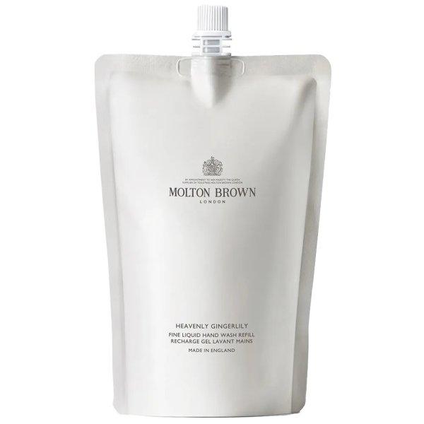 Molton Brown Csere utántöltő folyékony kézszappanhoz Heavenly Gingerlily
(Fine Liquid Hand Wash Refill) 400 ml