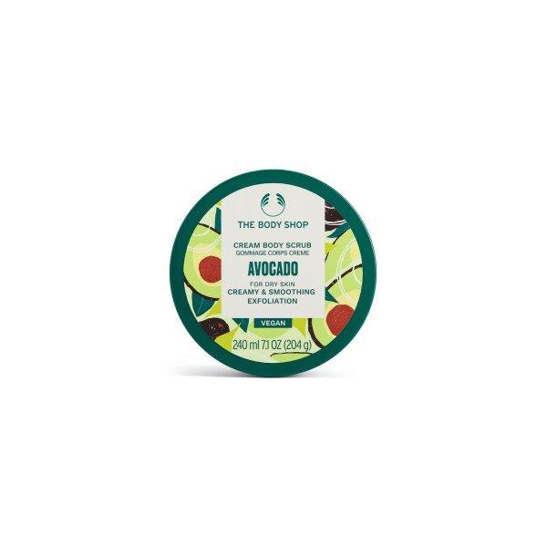The Body Shop Simító testradír száraz bőrre Avocado (Body Scrub) 50 ml