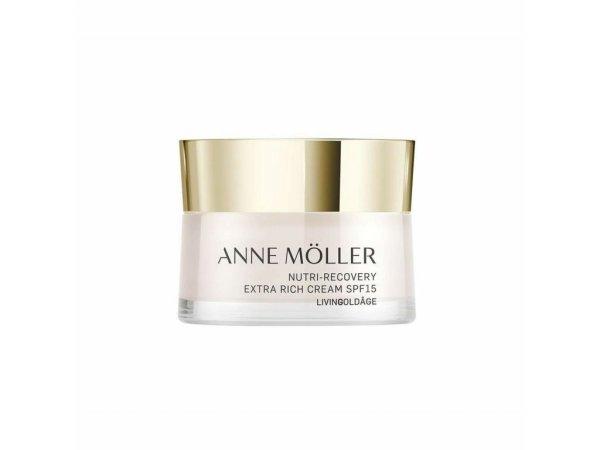 Anne Möller Kiegyensúlyozó arcápoló krém SPF 15 Livingoldâge
(Nutri-Recovery Extra Rich Cream) 50 ml