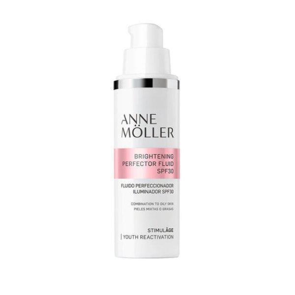 Anne Möller Bőrvilágosító arcápoló fluid Stimulâge SPF 30 (Brightening
Perfector Fluid) 50 ml