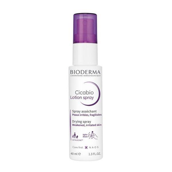 Bioderma Helyreállító és nyugtató spray Cicabio Lotion (Drying Spray) 40 ml