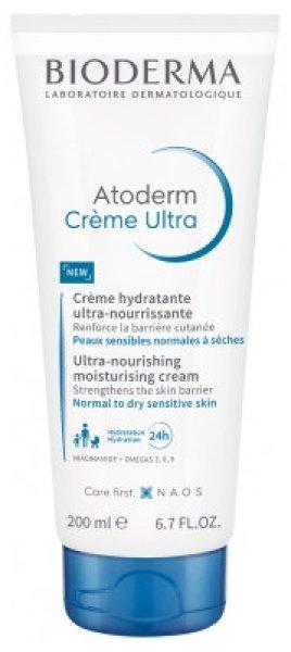 Bioderma Ultra tápláló és hidratáló testápoló krém Atoderm
(Ultra-Nourishing Moisture Cream) 200 ml