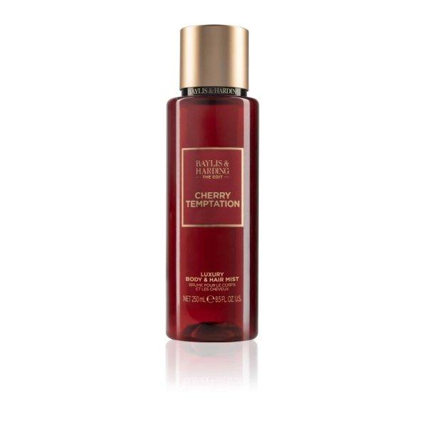 Baylis & Harding Test- és hajpermet The Edit Cherry Temptation (Luxury Body &
Hair Mist) 250 ml
