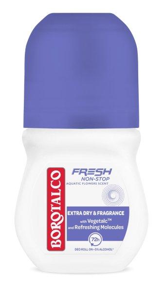 Borotalco Golyós dezodor Fresh Aquatic Flowers (Deo Roll-On) 50 ml