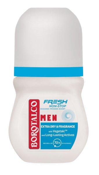 Borotalco Golyós dezodor Men Fresh Oceanic Woods (Deo Roll On) 50 ml