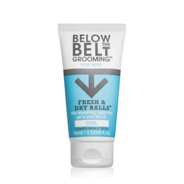 Below the Belt Intim gél férfiaknak Hűvös ( Fresh & Dry Balls) 75 ml