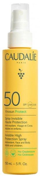 Caudalie Fényvédő spray SPF 50 Vinosun (High Protection Spray) 150 ml
