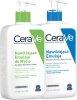 CeraVe Hidratl testpol szett szraz brre 2 x 473 ml