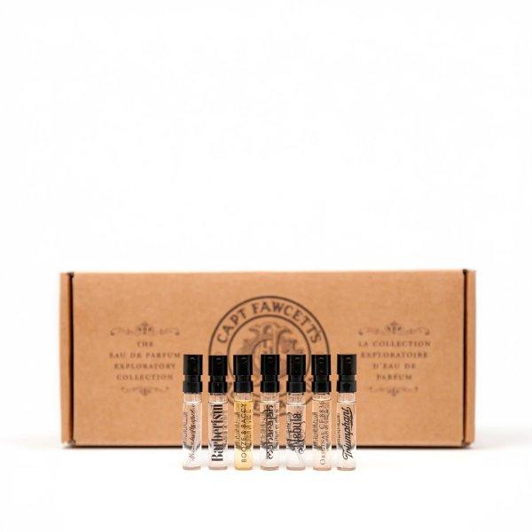 Captain Fawcett Parfüm ajándékcsomag Exploratory Collection 7 × 2 ml
