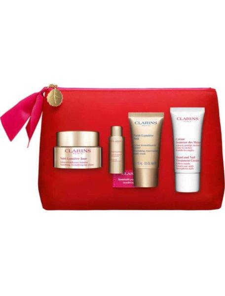 Clarins Kéz- és bőrápoló ajándékkészlet Nutri-Lumiére