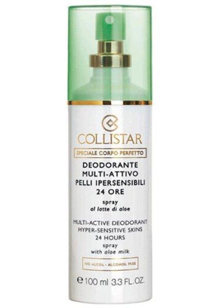 Collistar 24 órás dezodor spray érzékeny bőrre (Multi-Active Deodorant
Hyper-Sensitive Skins 24 Hours) 100 ml