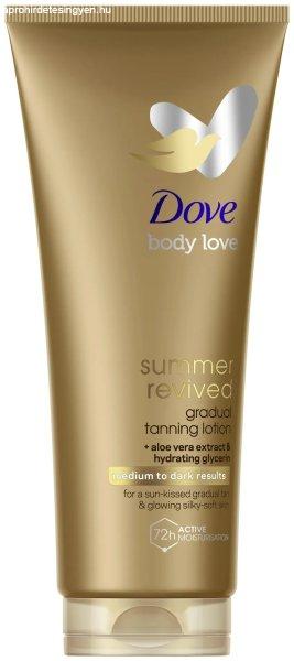Dove Tonizáló testápoló tej Medium to Dark (Tanning Lotion) 200 ml