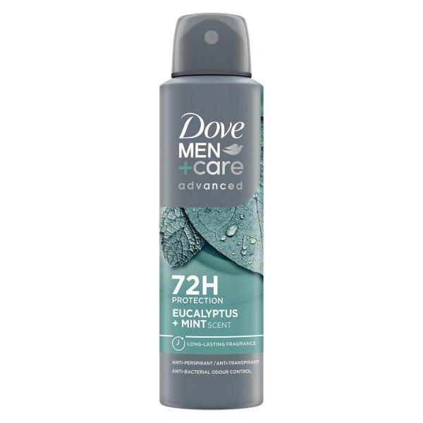 Dove Izzadásgátló spray Men+Care Advanced Eucalyptus + Mint (Anti-Perspirant)
150 ml