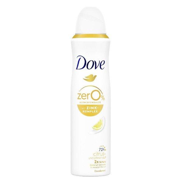 Dove Dezodor spray Zink-Komplex Citrus and Peach (Deodorant) 150 ml