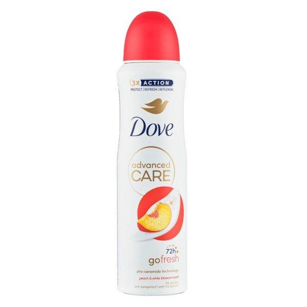 Dove Dezodor spray Advanced Care Peach & White Blossom (Deodorant) 150 ml