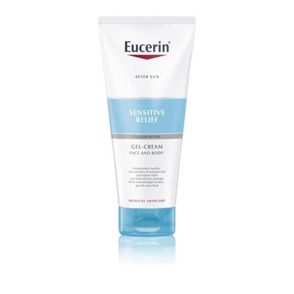 Eucerin Regeneráló napozás utáni gélkrém Sensitive Relief (Gel-Cream Face
and Body) 200 ml
