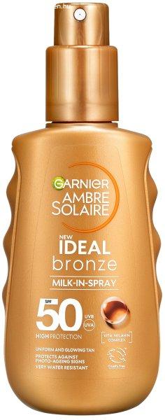 Garnier Naptej spray-ben SPF 50 Ideal Bronze (Milk in Spray) 150 ml