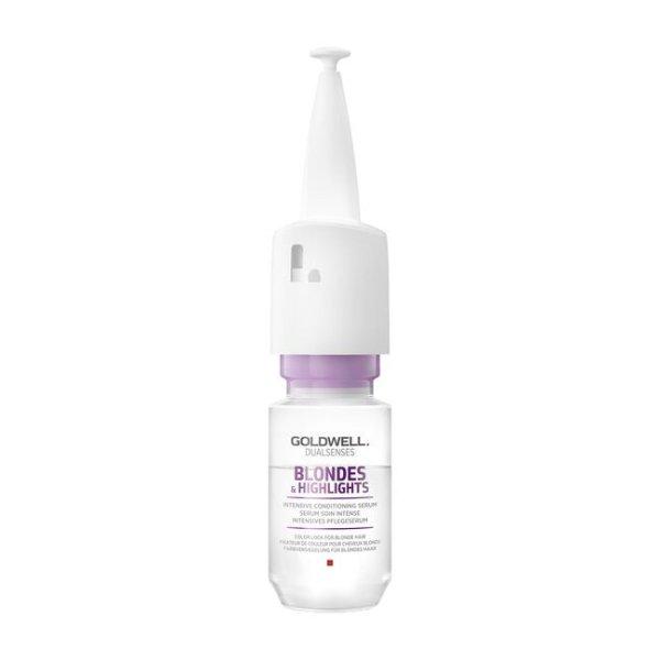 Goldwell Szérum szőke hajra Dualsenses Blondes & Highlights (Intensive
Conditioning Serum) 12 x 18 ml