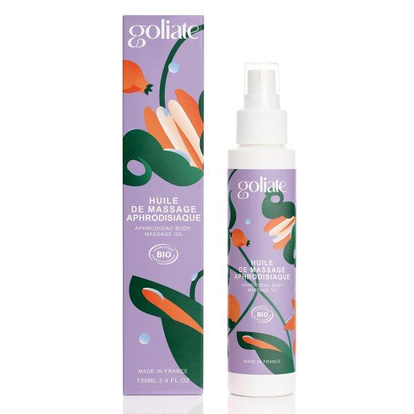 Goliate Afrodiziákum masszázsolaj BIO (Aphrodisiac Body Massage Oil) 100 ml