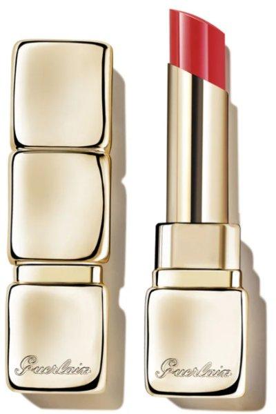 Guerlain Fényes ajakrúzs KissKiss Shine Bloom (Lipstick) 3,2 g 609 Spring Rose