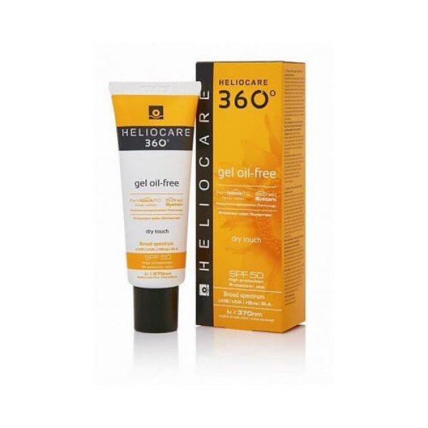 Heliocare Olajmentes fényvédő gél SPF 50 360° (Gel Oil-Free) 50 ml