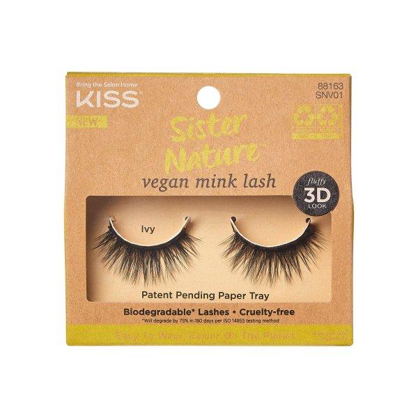 KISS Műszempillák Sister Nature Vegan Mink - Ivy