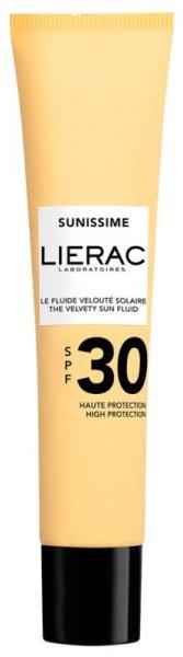 Lierac Fényvédő fluid arcra SPF 30 Sunissime (The Velvety Sun Fluid) 40 ml
