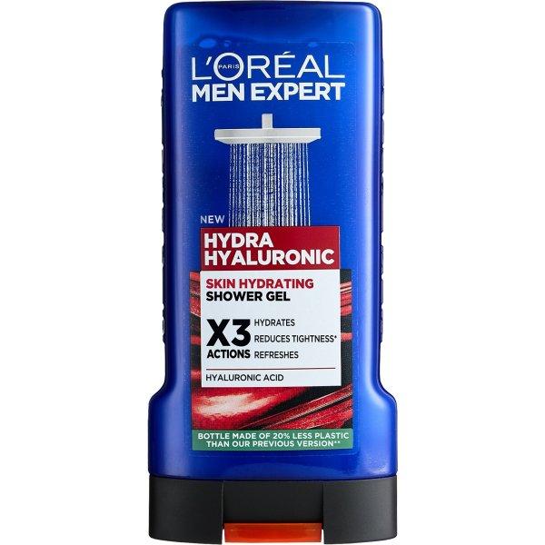 L'Oréal Paris Hidratáló tusfürdő Men Expert Hydra Hyaluronic (Shower
Gel) 300 ml