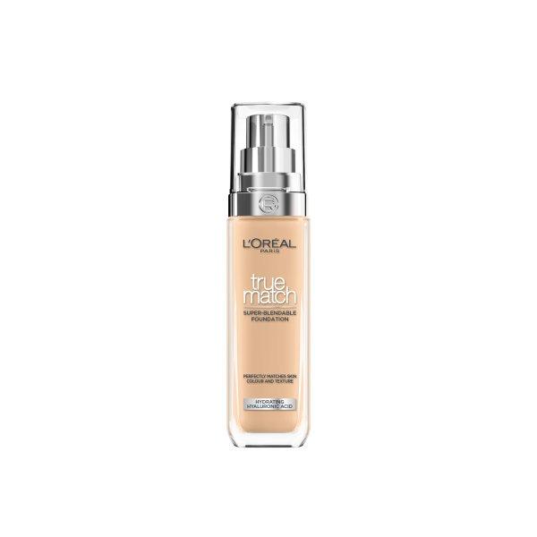 L'Oréal Paris Egységesítő és javító smink True Match
(Super-Blendable Foundation) 30 ml 3.D/3.W