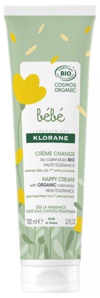 Klorane Bio körömvirágos pelenkakiütés elleni krém Bébé (Diaper Change
Cream) 100 ml