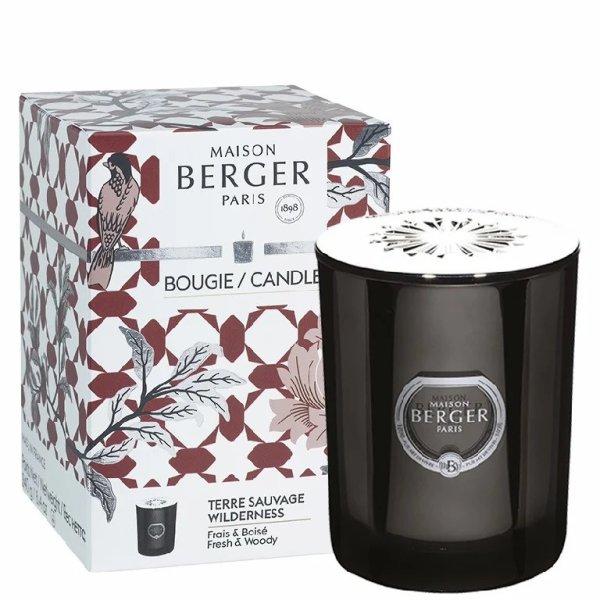 Maison Berger Paris Illatgyertya Prisme Wilderness fekete 240 g