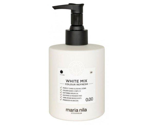 Maria Nila Tápláló maszk színpigmentek nélkül a pasztell árnyalatok
kiegészítésére White (Colour Refresh Mask) 300 ml